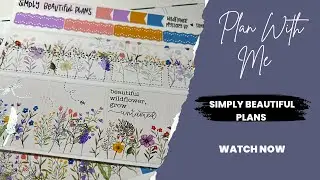 Plan With Me// Featuring SimplyBeautifulPlans&rsquo;s// B6TN
