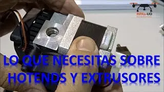 Impresión 3D parte II: Extrusores, Hotends y Boquillas