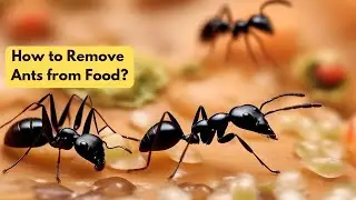 How to Remove Ants from Food?