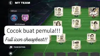 NGERI !!! FC MOBILE FULL ICON CHEAP BEAST !!! #fcmobile #fc26 #sakhasigma 