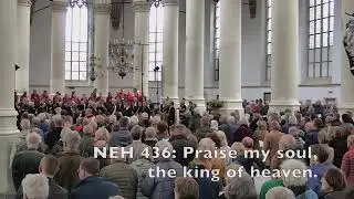 Praise my soul, the king of heaven