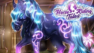 Horse Riding Tales - Mystical Clydesdale (скоростная покраска + геймплей)