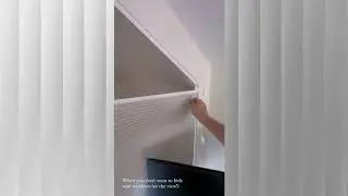 Honeycomb blinds for a special shaped window