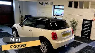 Mini Cooper window tinting from start to finish. Check this out!!
