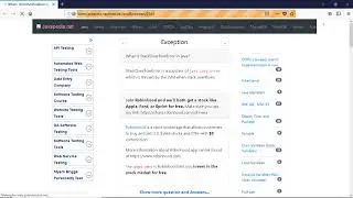 What is StackOverflowError in java? | javapedia.net
