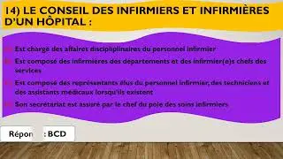 QCM VARIÉ POUR LA PRÉPARATION AUX CONCOURS DE RECRUTEMENT ET EAP 11