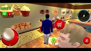 Virtual Single Dad Family Life Games || Android Gameplay