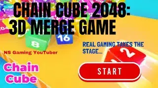 Chain Cube 2048: 3D merge game 2022 | gameplay #chaincube