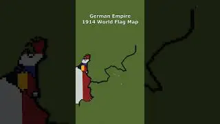 Small Scale 1914 German Empire #germany #history #maps #flags #minecraft