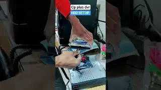 CP plus dvr setup ||  DVR HDD SETUP|| #securitycamera #homesecuritycameras