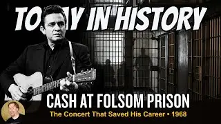 Johnny Cash at Folsom Prison: The Concert That Saved His Career | Today in History (1968)