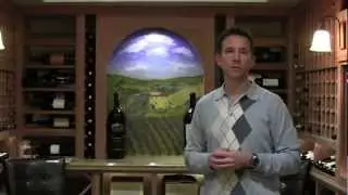 Custom Wine Cellar with Granite Tasting Table