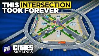 Building an Overly-Complicated Intersection to Solve Traffic in Cities: Skylines