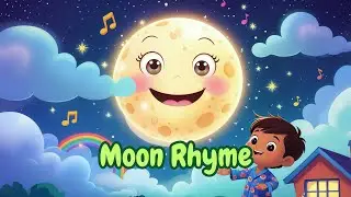 Moon Rhyme | Nursery Rhyme | Baby song - Lee's Little Story