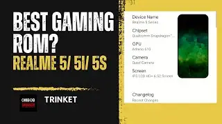 Gaming ROM! For Realme 5/ 5i/ 5s/ (Trinket)