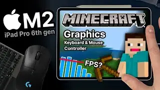 How is Minecraft on the new Apple iPad Pro 12,9