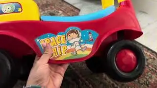 Ride On Push Car for Toddlers (1-3 Years): Classic Ride Racer with Music, Horn & Storage