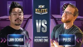 Jan Ochoa vs Pulse | AEW Elite GM Invitational Tournament | Round 1 (Day 2)