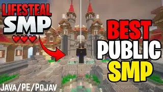 🔥Best Public Lifesteal SMP Minecraft 1.21 |  24/7 Server | Java + PE | FLewar MC S2 | Akela Haddi |