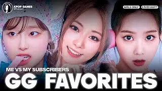 KPOP GIRL GROUP FAVORITES | ME VS MY SUBSCRIBERS 