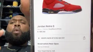 AIR JORDAN 5 RAGING BULL FOOTLOCKER FLX APP