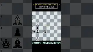 🧩 &ldquo;Quick Chess Puzzle &mdash; Mate in 2!&rdquo; #chessgame #trending #shortvideo