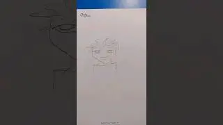 Thank you for 1M views , Saturo Gojo Drawing,  #anime  #jujutsukaisen #gojofanart #gojo  #ytshorts