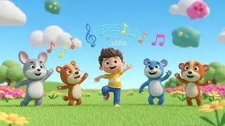 Fun With Animals 🐰🐦 | Kids Cartoon Song | Village Adventure