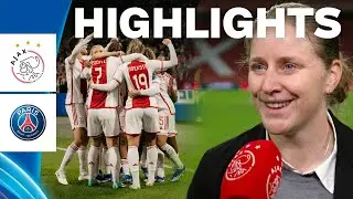 HISTORIC WIN! 😍 | Ajax Vrouwen - Paris Saint-Germain | UEFA Women’s Champions League