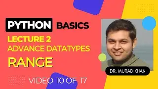 Python Basics Lecture 2 : create list using RANGE