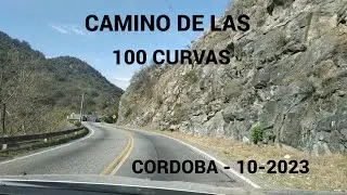 Un camino entre las montañas. Las 100 Curvas a La Calera - Córdoba 🇦🇷