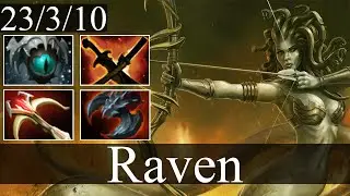 Fnatic.Raven - Medusa | Carry Gameplay Dota 2 Patch 7.30e