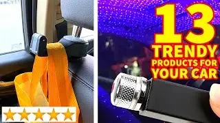 13 Surprisingly Trendy PRODUCTS for your CAR!!  (2023)