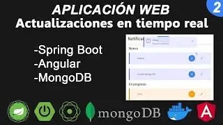 Spring Boot / Angular / MongoDB Real Time Data Web App - Parte 2
