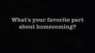 Michael Cuffe on Homecoming 2019
