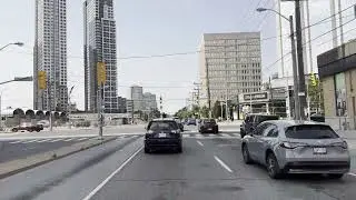 TORONTO Canada Etobicoke -  Islington Avenue 4K drive