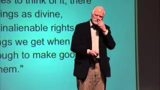 Americans who tell the truth and narrative activism: Robert Shetterly at TEDxYouth@JBMHS