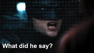 What did Batman actually say to The Riddler? (analysis)