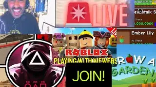 INK GAME UPDATE,  live roblox vibes with chat JOIN. !DISCORD