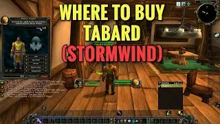 Stormwind Guild Tabard Vendor (Alliance) - WoW Classic