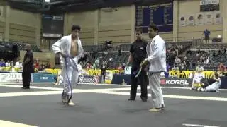 IBJJF San Antonio IO 2016 - Brandon Gutierrez vs. Corey Bacak