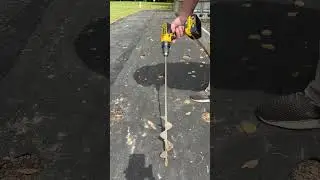 Planting using an auger #foodforest #farmlife #Homestead #planting #vegetables #gardeningtips