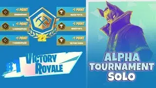 LAST CHANCE to win Fortnite ALPHA TOURNAMENT PIN