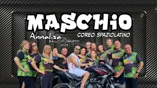 MASCHIO 👤 Annalisa /Ballo di gruppo 2025 /Coreo @paolopicciariellospaziolatino