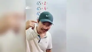 Hack full  multiplication table 45🤪#maths #multiplication