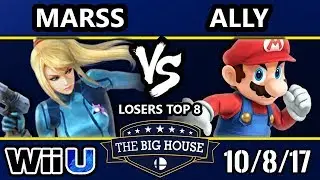 TBH7 Smash 4 - Marss (Zero Suit Samus) Vs. C9 | Ally (Mario) Wii U Losers Top 8