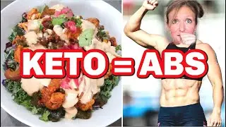 Я СОБЛЮДАЛА КЕТО-ДИЕТУ И ПОЛУЧИЛА ПРЕСС | ЧТО Я ЕМ ЗА ДЕНЬ НА КЕТО | VLOGUST #9