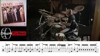 The Time - 777-9311 (with sheet music) (Drum Cover) [Studio Version]