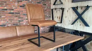 Industrial Lederstuhl 102BL