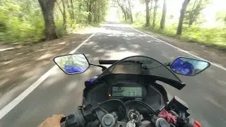 YAMAHA R15 V3 First Ride 😱Impression Riding 155cc Rocket 😈 #viralvideo #r15 #bike @tudurider46